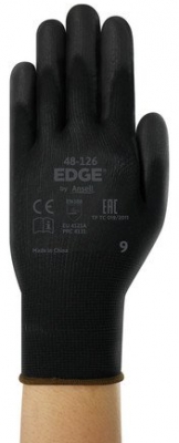 Manusi protectie rezistente la abraziune Edge, negru, Ansell